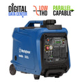4000 Peak Watt Gas Portable Inverter Generator with Remote Start J4939