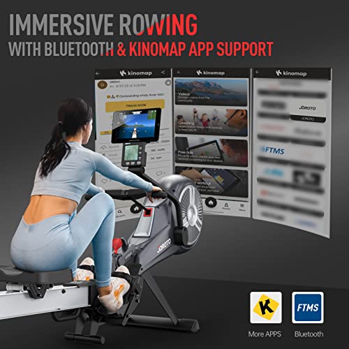 Foldable Air Magnetic Rowing Machine with Monitor B450506