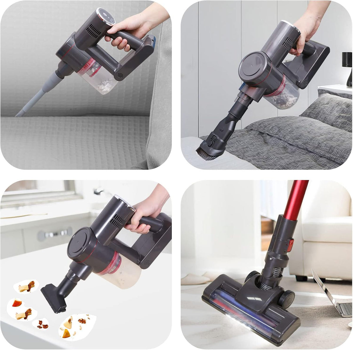 9 in 1 Cordless Stick Vacuum Cleaner with HEPA Filter N3135