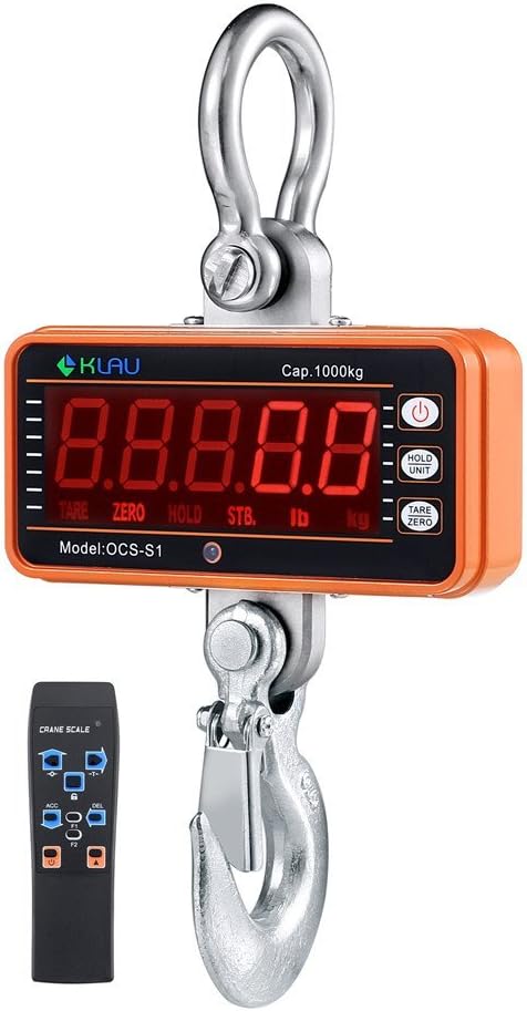 1000kg 2000 lb Industrial Crane Scale with Remote E515176