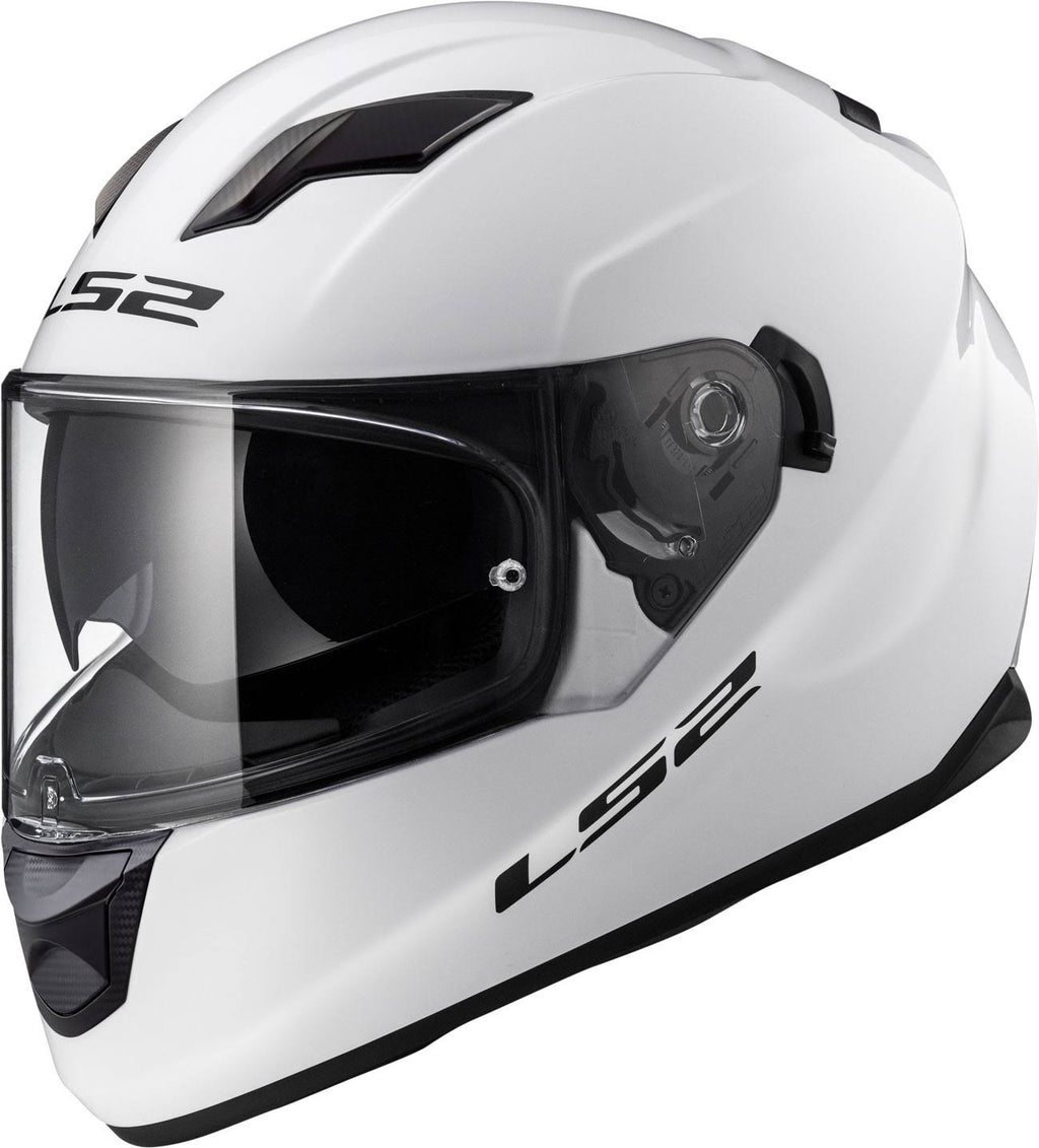 Solid White Motorcycle Helmet H133583
