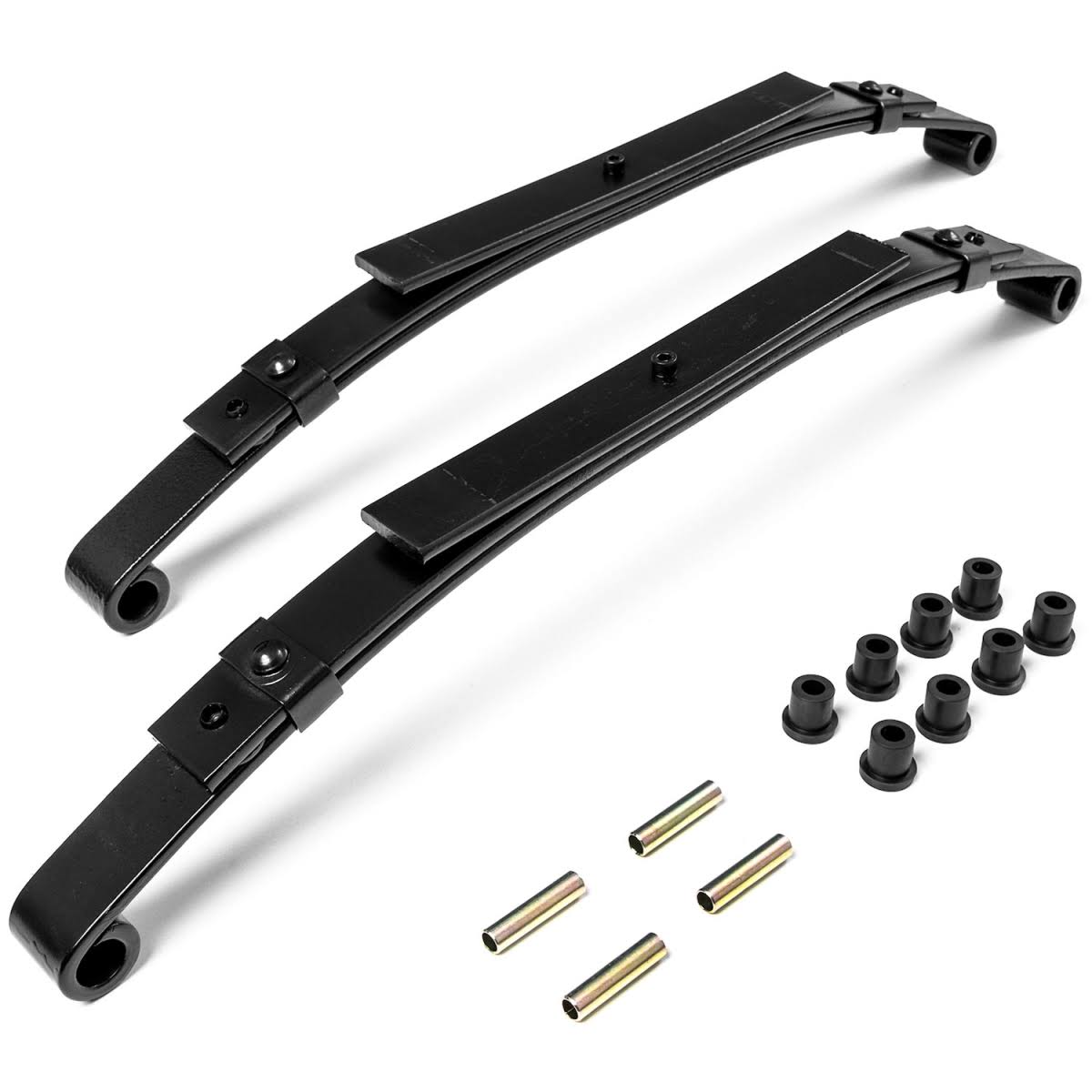 Heavy Duty Rear Leaf Spring Kit with Bushings & Sleeves H3064
