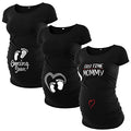 Pack of 3 Maternity Shirts with Ruched Sides Q593467