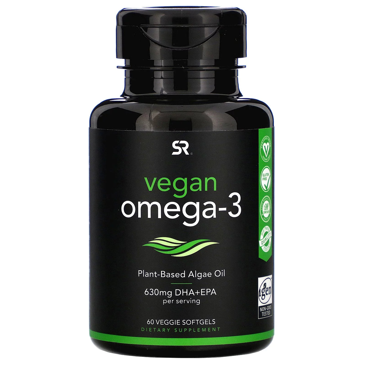 Vegan Omega-3, 60 Veggie Softgels C22327