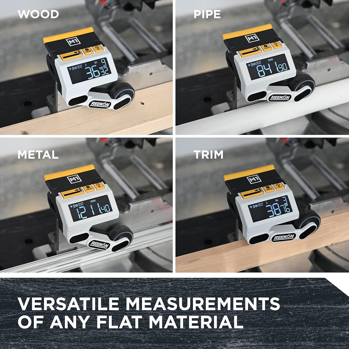 M1 Caliber Measuring Tool for Miter, Chop, and Band Saws D489