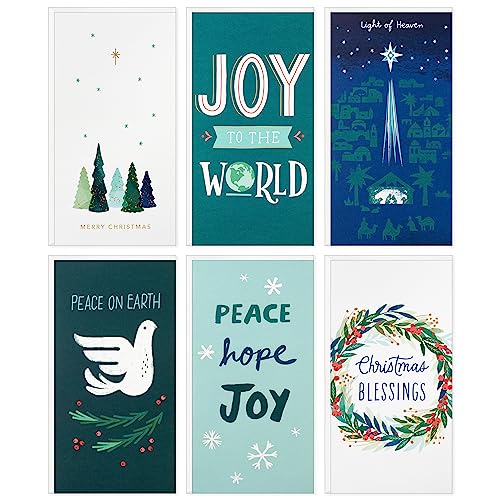 24 Cards with Envelopes Religious Christmas Cards Assortment T224995