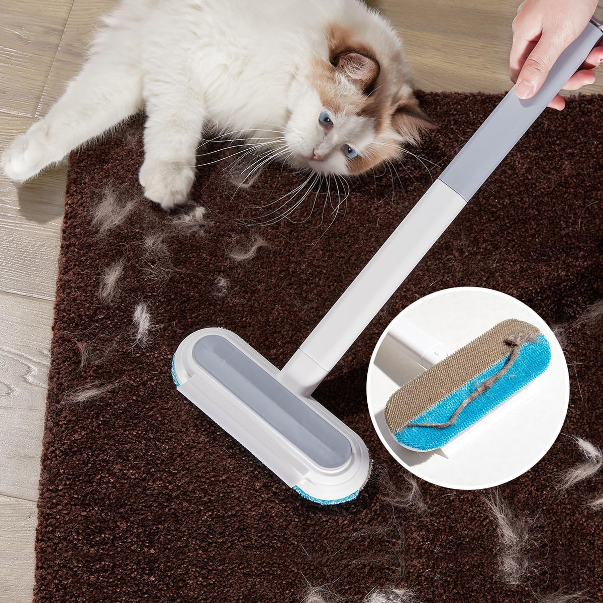 Reusable Lint Roller Pet Hair Removal Tool I15483