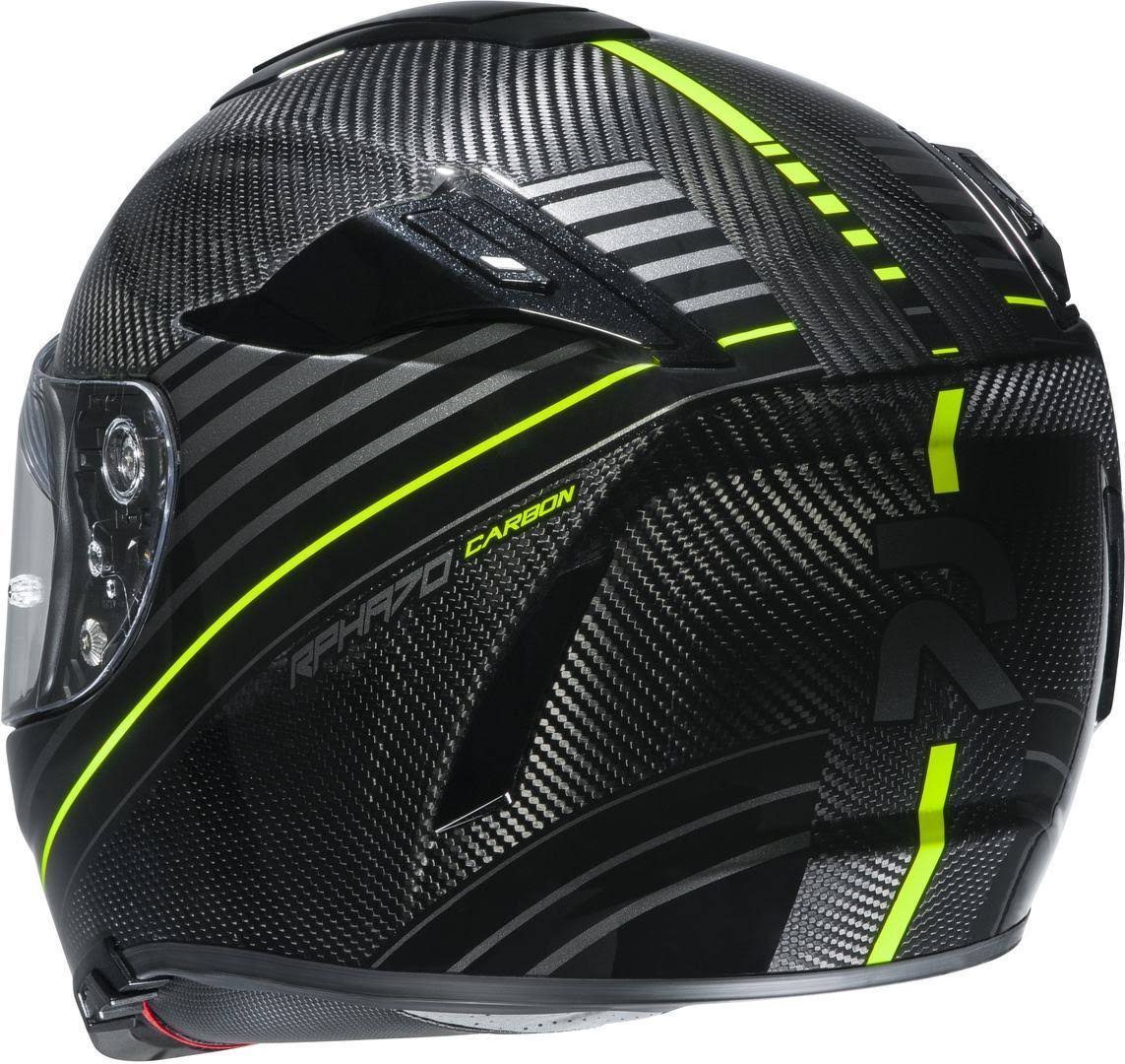 Carbon Helmet Yellow Black Xs L24734