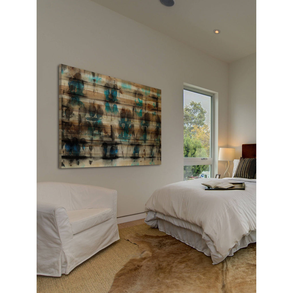 Handmade Natural Pine Wood Art M335