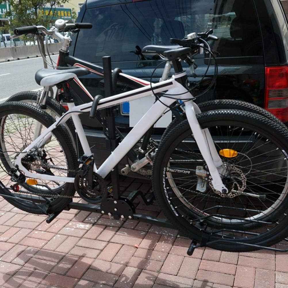2-Bike Hitch Mount Bike Rack Platform Style Bicycle Carrier Q72030