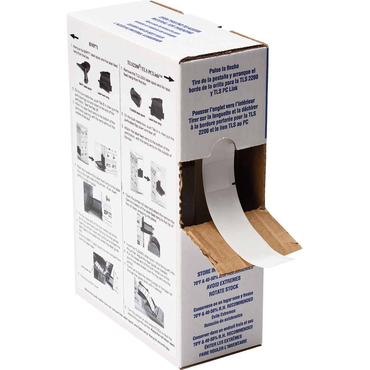 White Translucent Vinyl Label Cartridge N8337