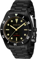 All Black Automatic Diver Watch L736