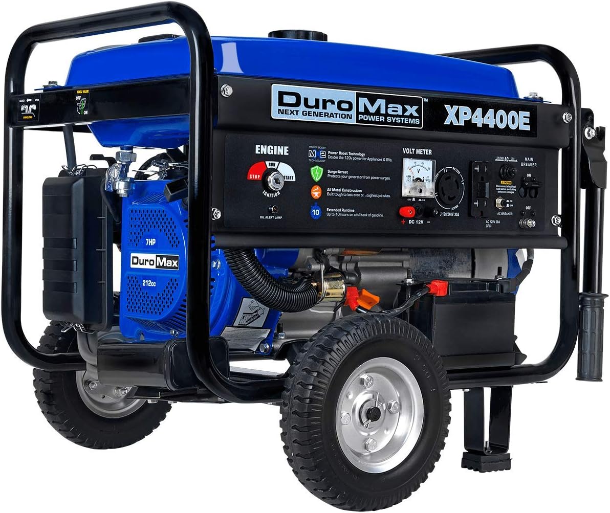 Dual Fuel Portable Generator 5500 Watt Electric Start I1507