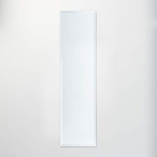 16" x 60" Frameless Full-Length Rectangle Mirror with Beveled Edge D8586