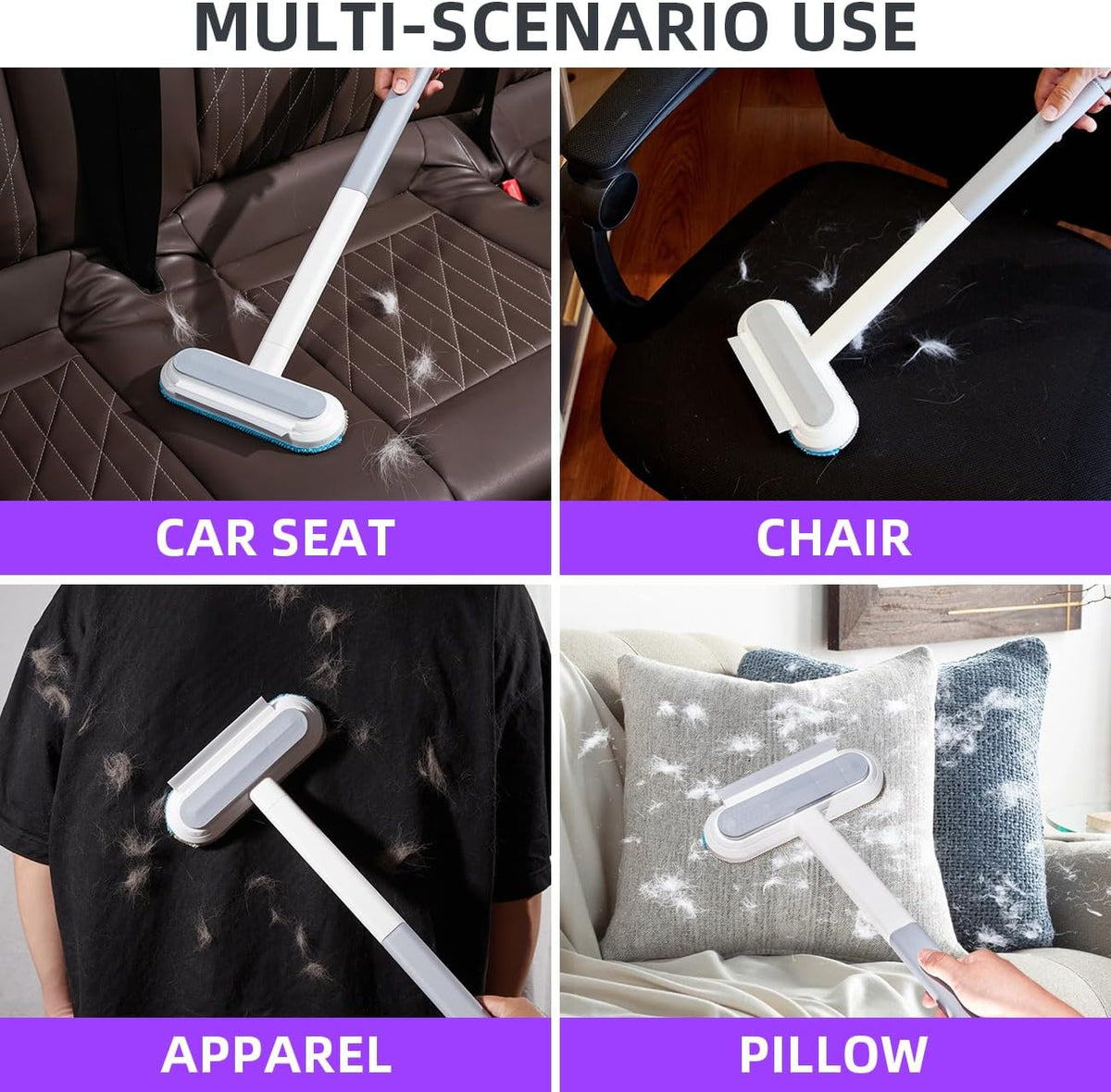 Reusable Lint Roller Pet Hair Removal Tool I15483