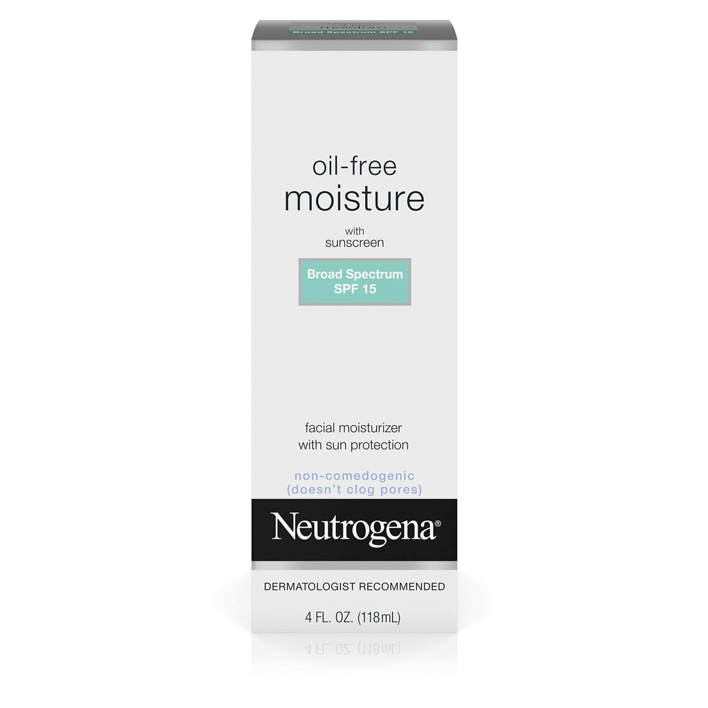 4 Fl. Oz. Oil-Free Moisture With Broad Spectrum Spf 15 Sunscreen W431