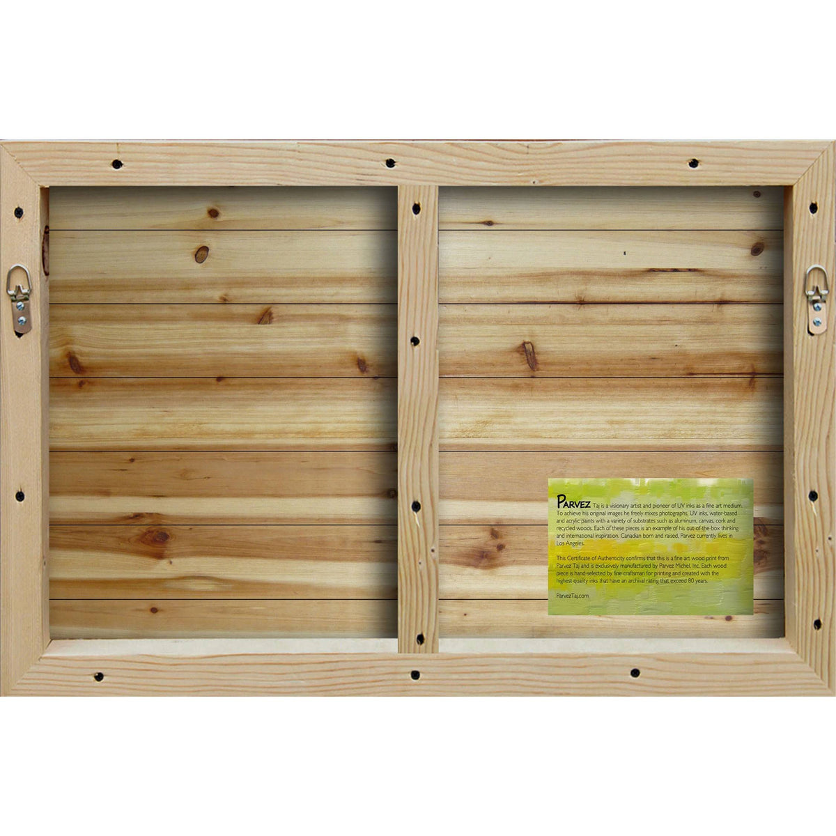 Handmade Natural Pine Wood Art M335