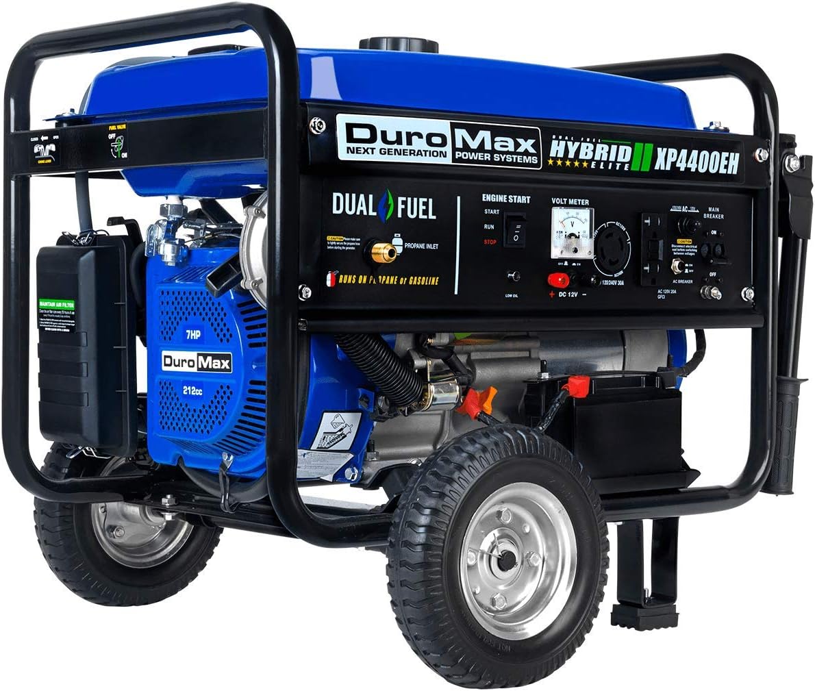 Dual Fuel Portable Generator 5500 Watt Electric Start I1507
