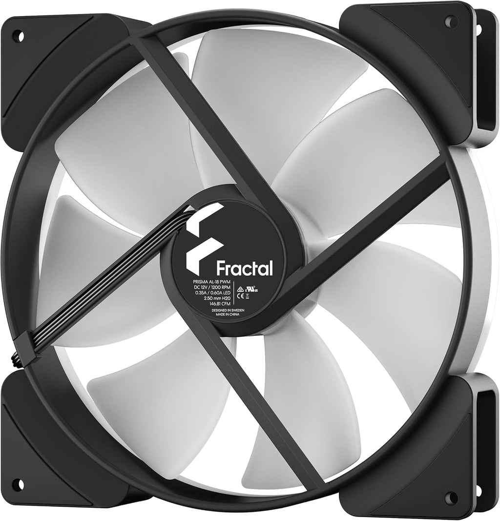 180 mm Addressable RGB LED Computer Case Fan (2-Pack) A9645