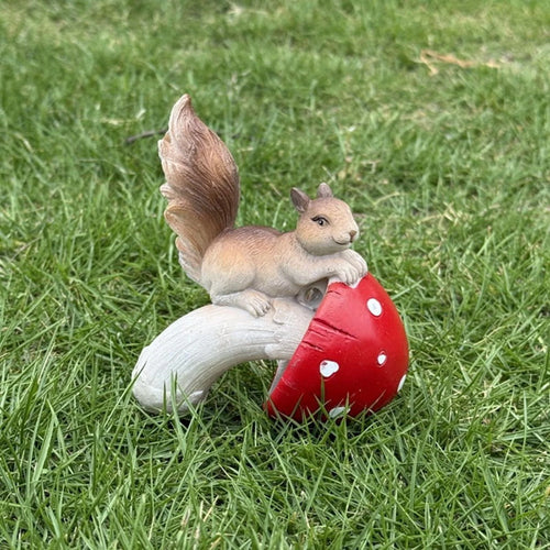 2 Squirrel Ornaments V99140
