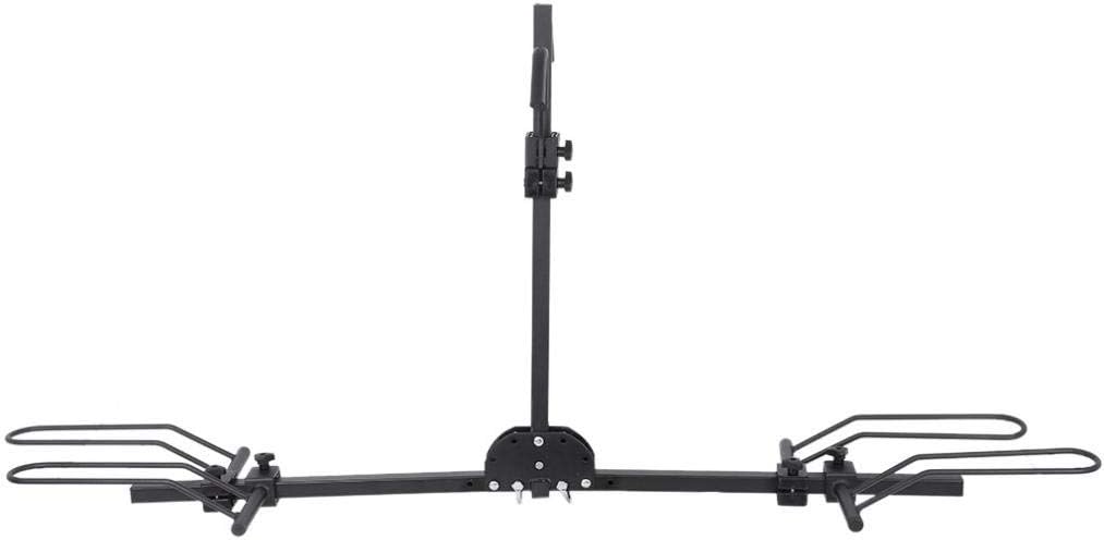 2-Bike Hitch Mount Bike Rack Platform Style Bicycle Carrier Q72030