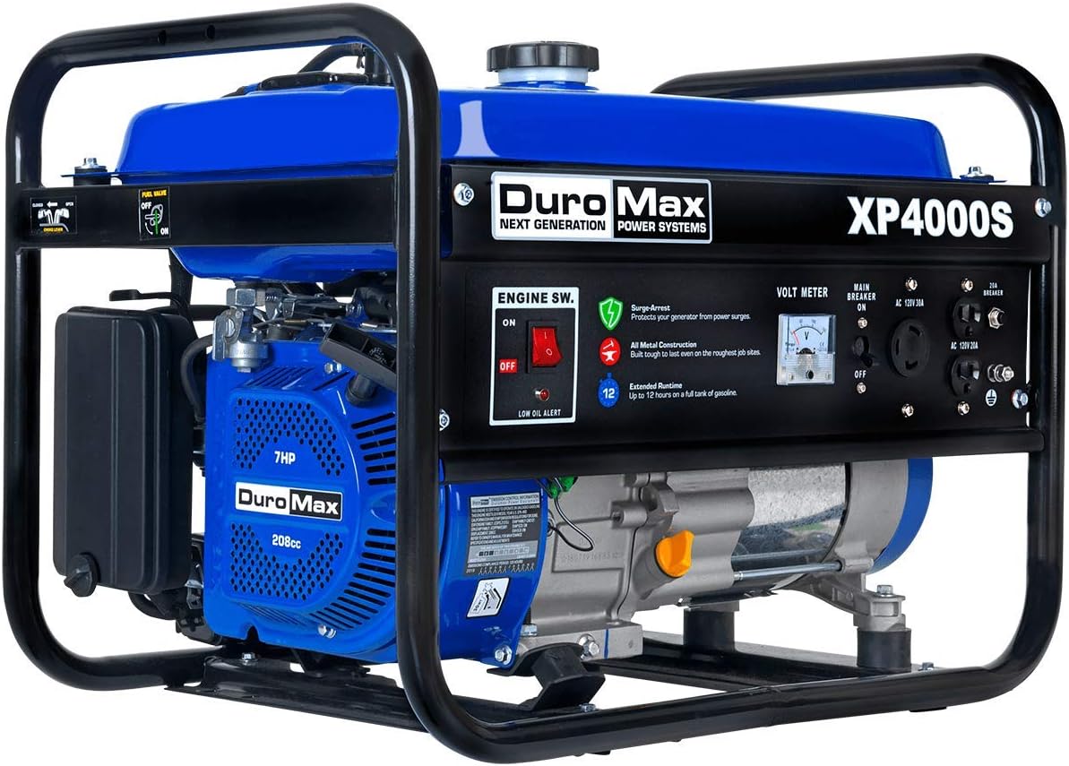 Dual Fuel Portable Generator 5500 Watt Electric Start I1507