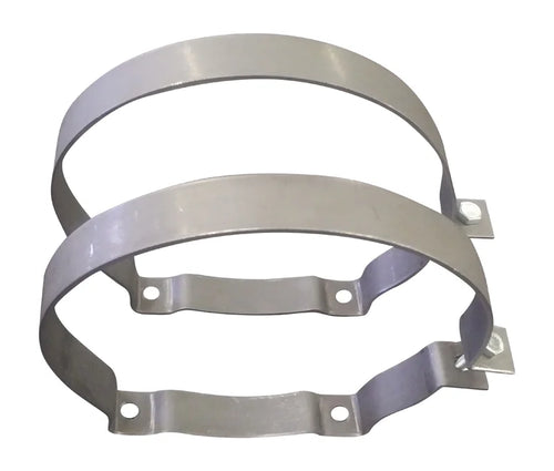 2.75 Gallon Round Spun Aluminum Gas Tank B1417
