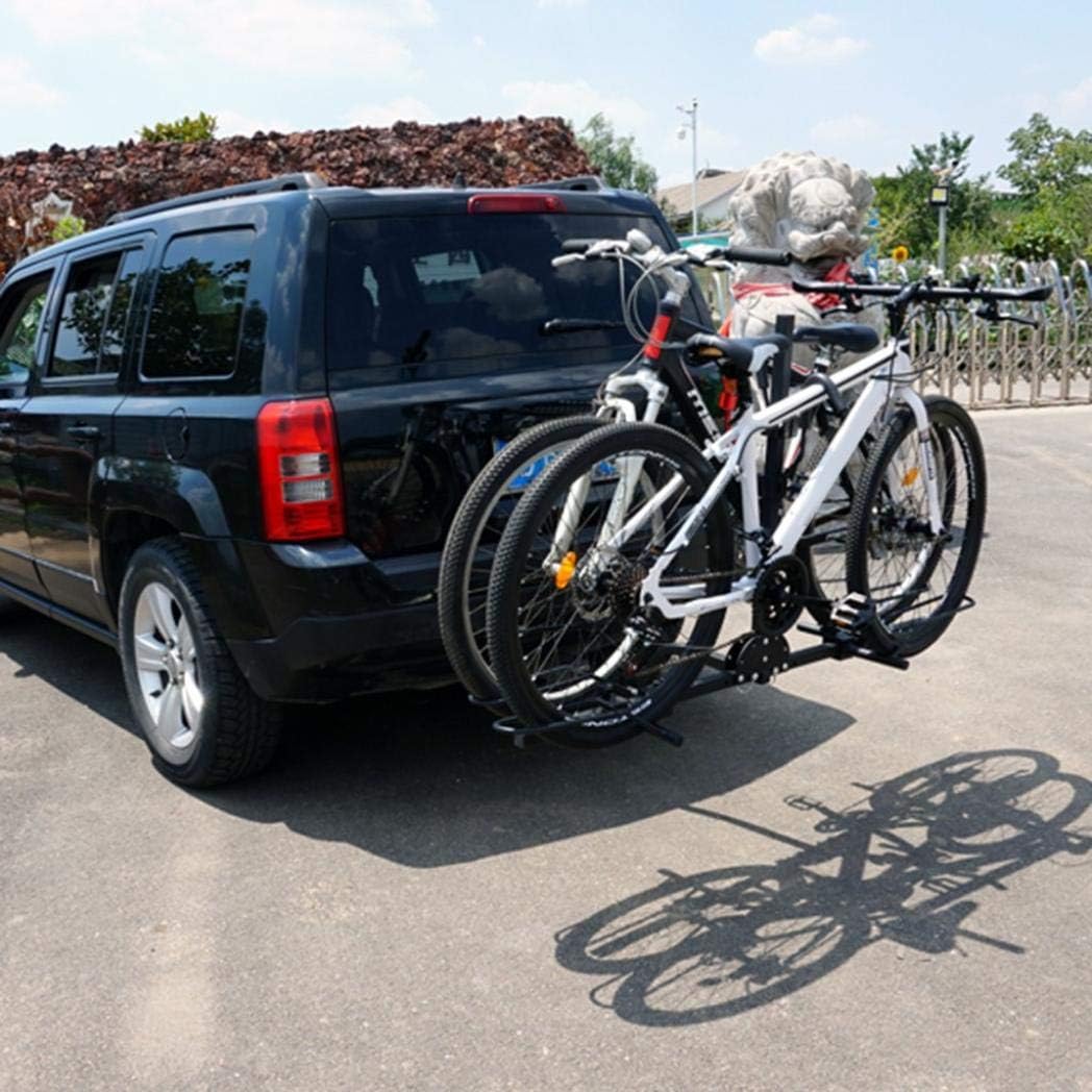 2-Bike Hitch Mount Bike Rack Platform Style Bicycle Carrier Q72030