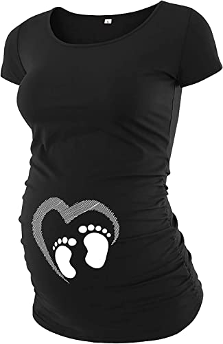Pack of 3 Maternity Shirts with Ruched Sides Q593467