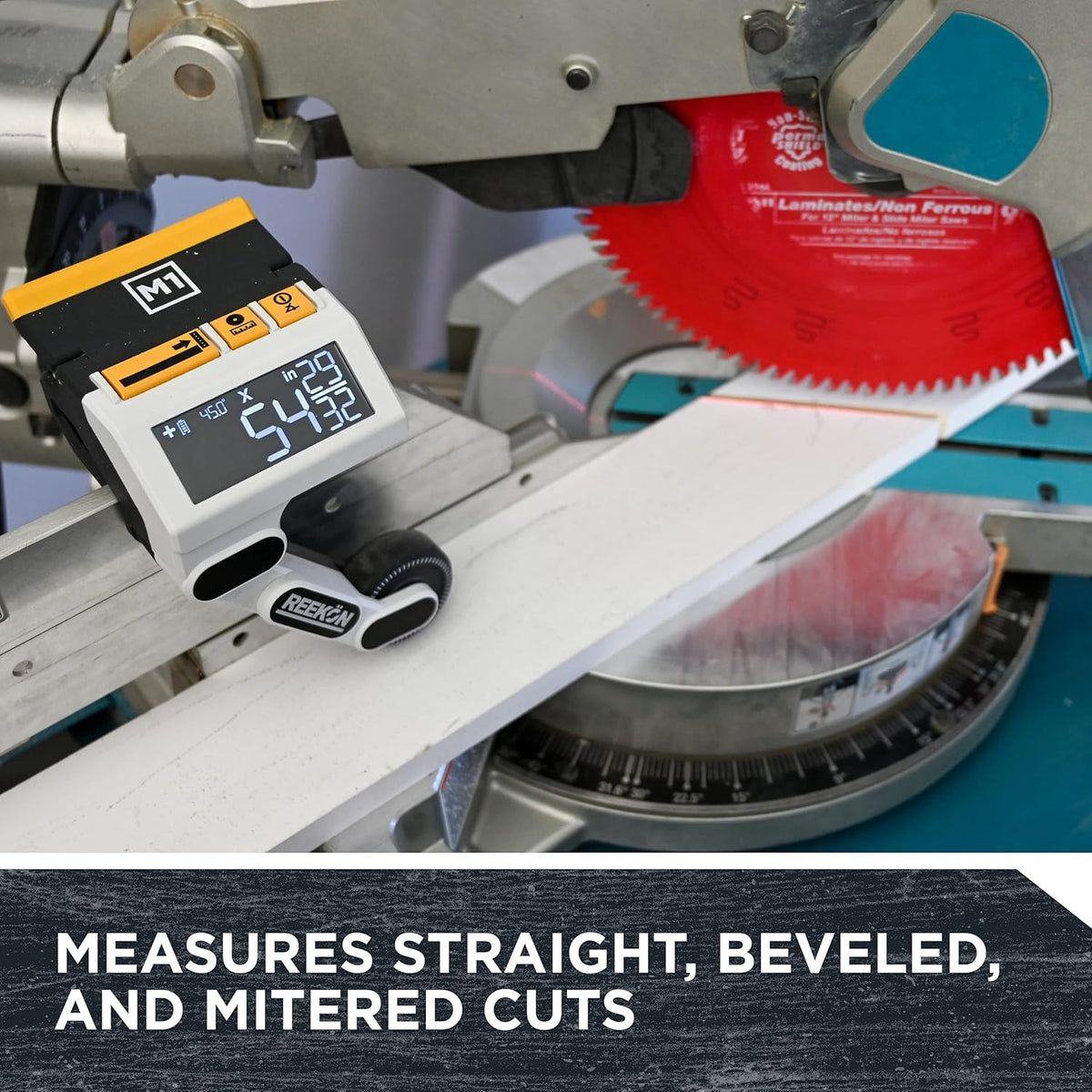 M1 Caliber Measuring Tool for Miter, Chop, and Band Saws D489
