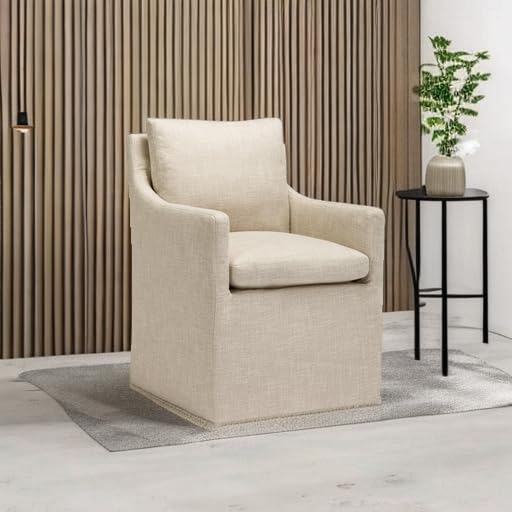 Upholstered Dining Chair with 4 Casters H59912