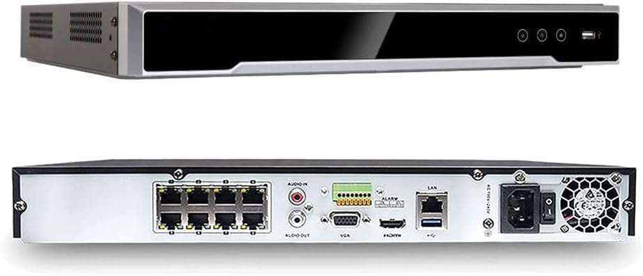 8CH 4K POE NVR Network Video Recorder X2912