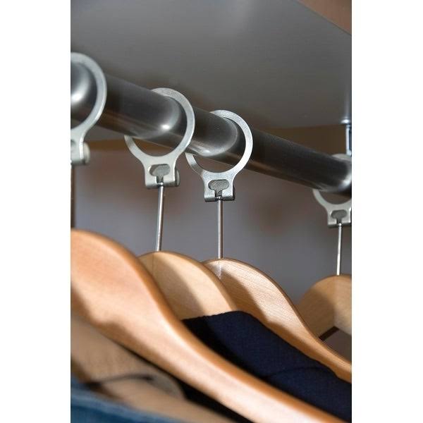 Wooden Suit Hanger with Chrome Hardware, Box of 100 O249547