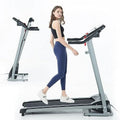 Foldable Incline Treadmill 250 LB Capacity O977790