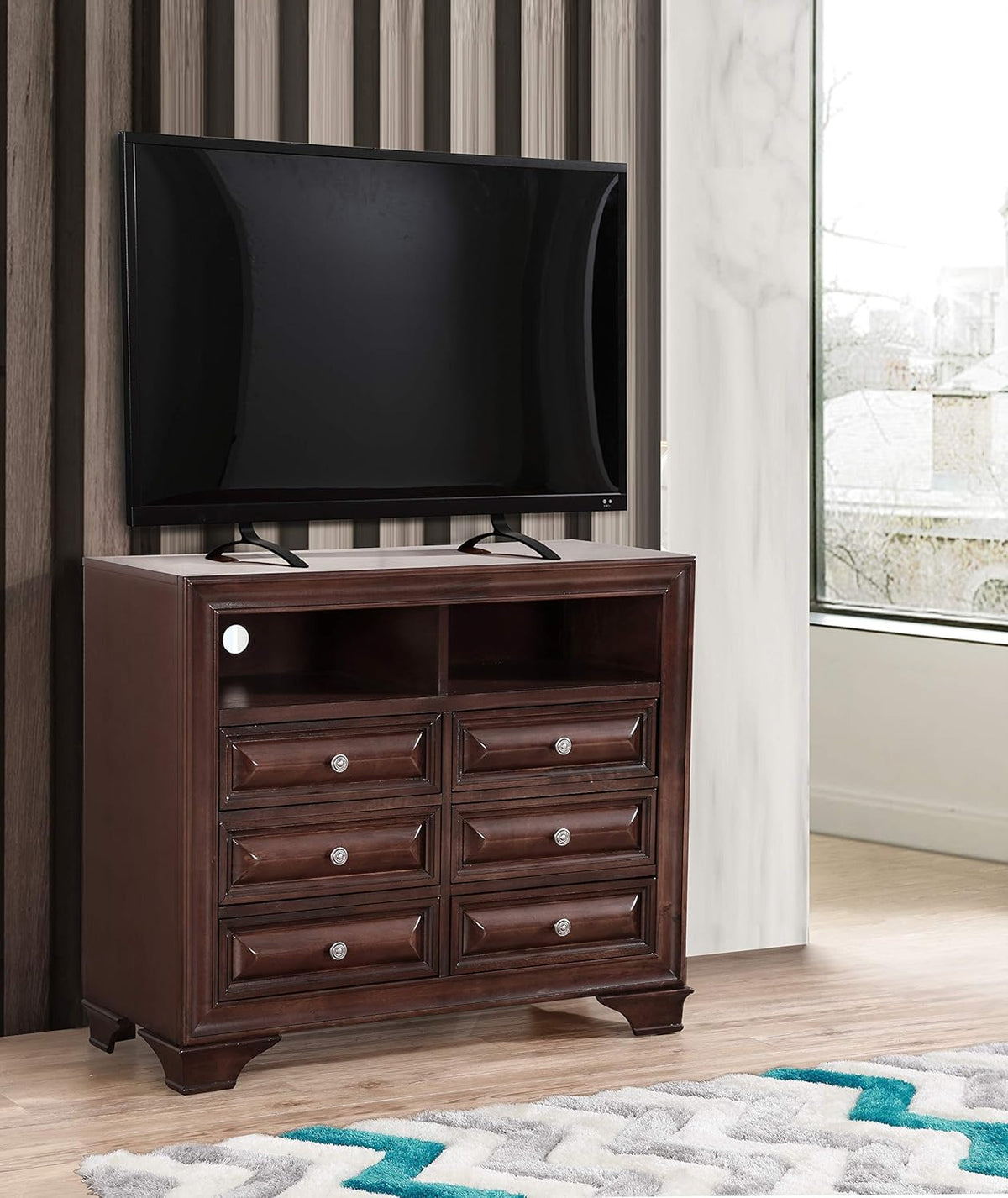 Cappuccino Media Chest L796