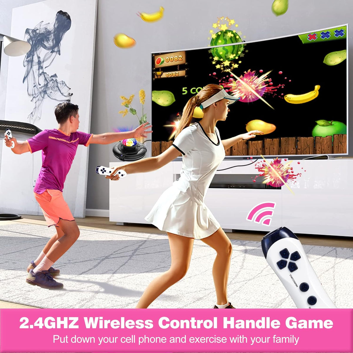 HDMI Wireless Double User Dance Mat with HD Camera S18973
