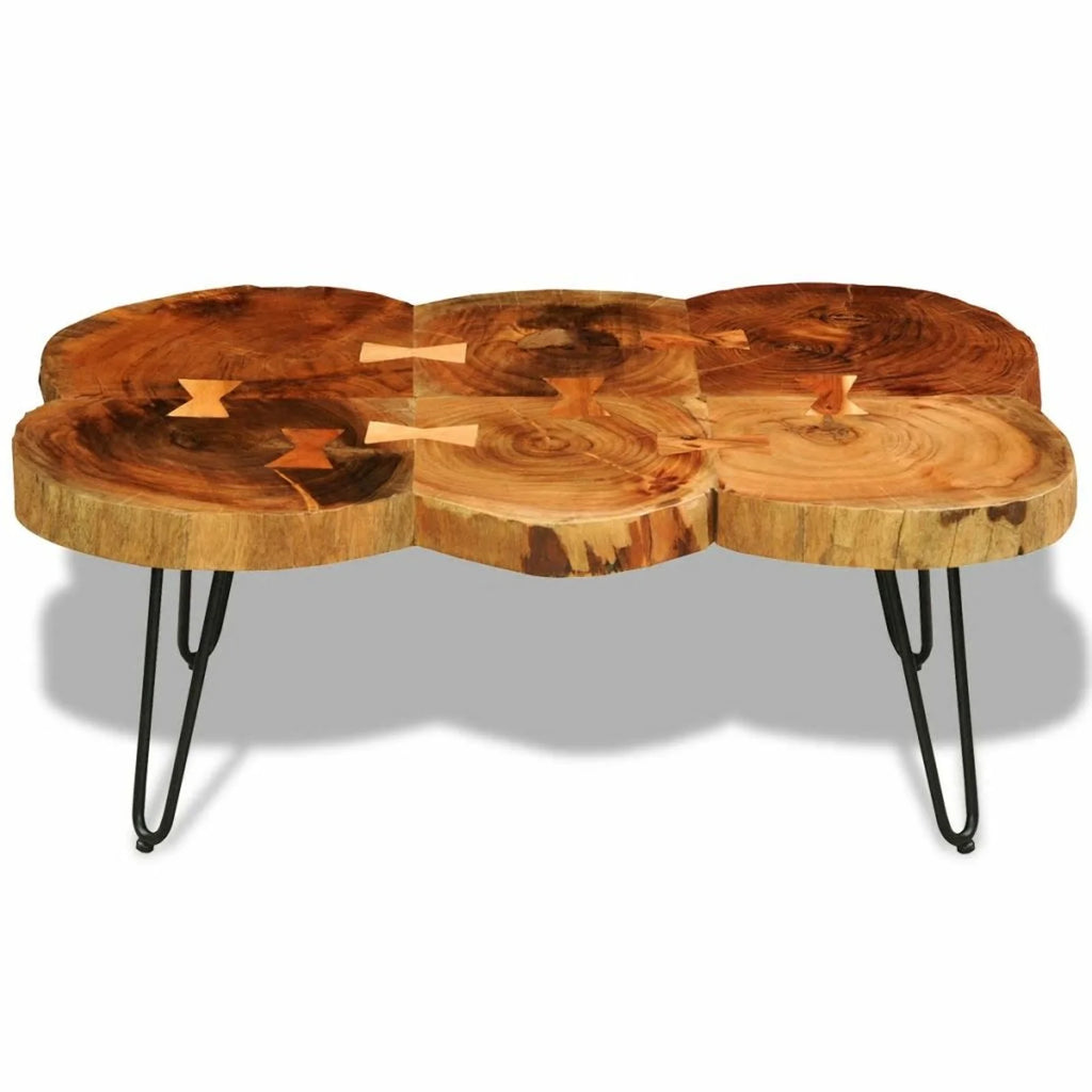 Solid Sheesham Wood Coffee Table R2749
