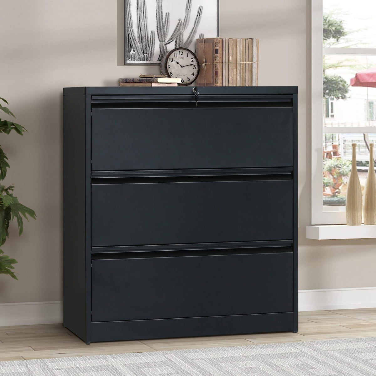 3 Drawer Metal Lateral File Cabinet M124818