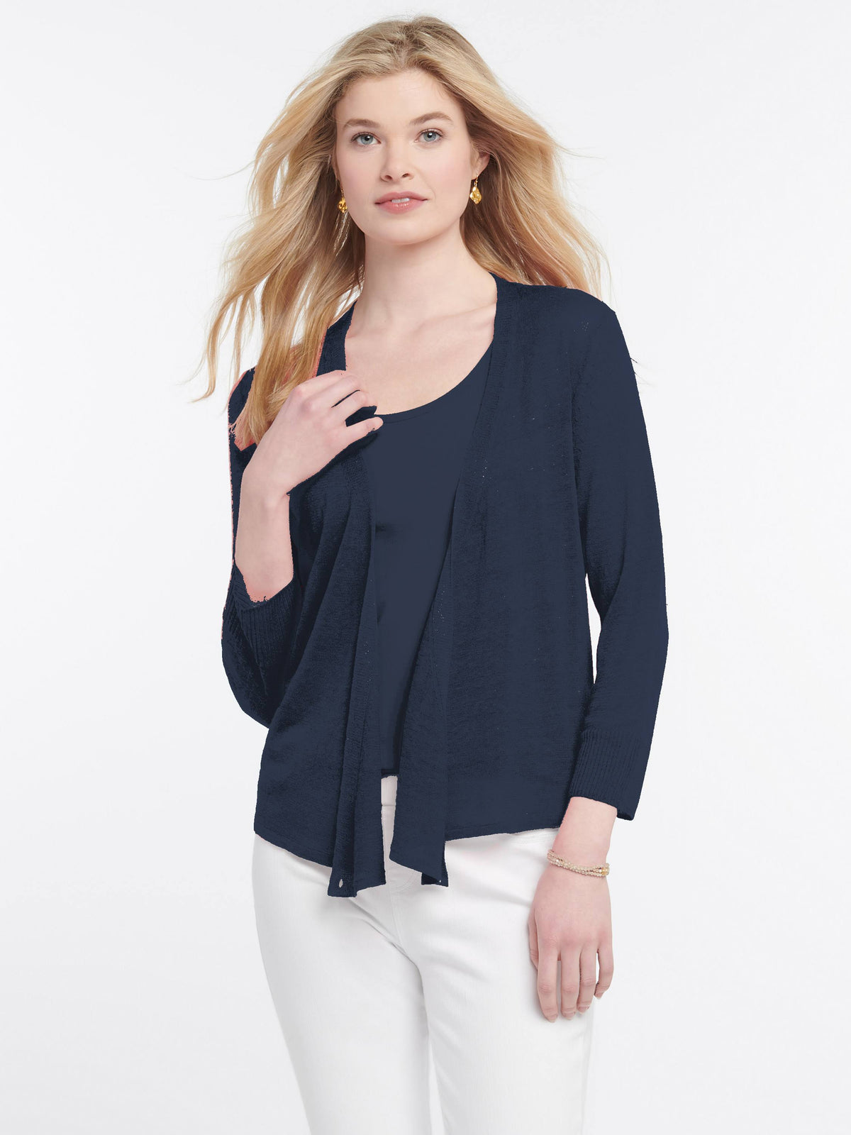 Dark Indigo 4-Way Cardigan W446908