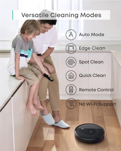 Robot Vacuum and Mop Combo, Self Emptying, 7000 Pa Suction R8208