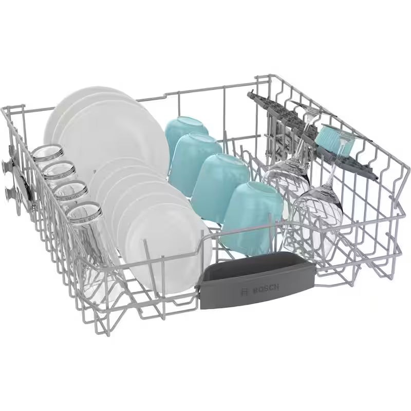White 24 in. Tall Tub Dishwasher with Stainless Steel Tub J229