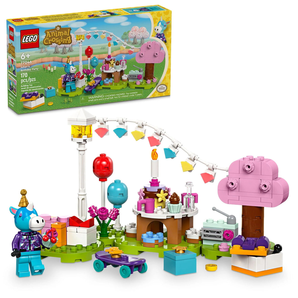 Animal Crossing Video Game Toy with Horse Toy Minifigure V8390