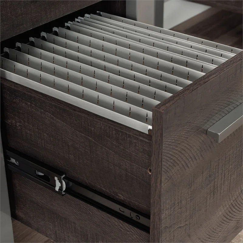 Engineered Wood and Metal Desk V826218