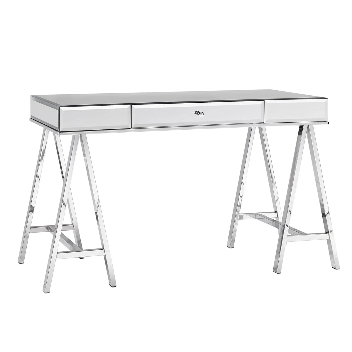 Chrome Mirror Writing Desk O967913
