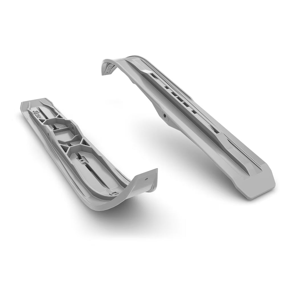 Gray 6" Snowmobile Skis I22326