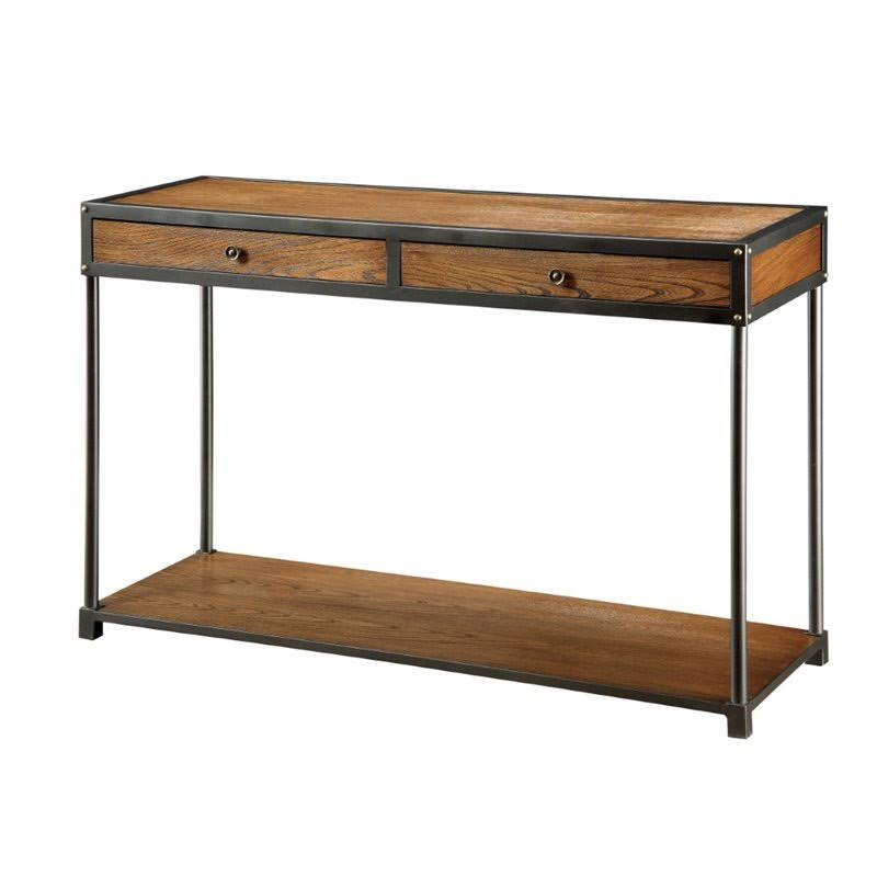 Antique Oak Console Table E708
