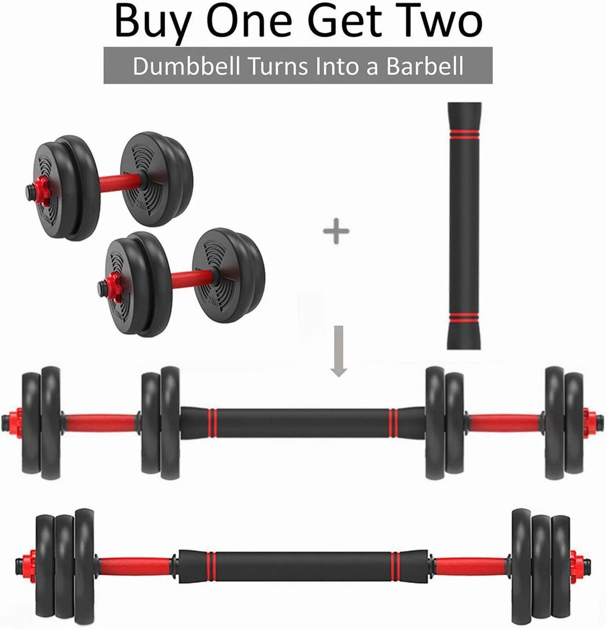 Adjustable Dumbbells Free Weight Sets J962875