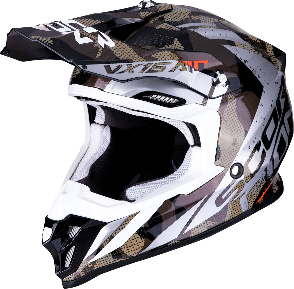 VX-16 Air Helmet Black / Silver Size M N4620