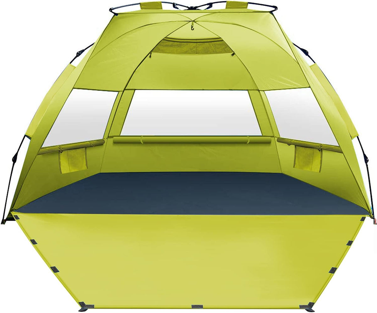 Pop Up Beach Tent XL Sun Shade Shelter with UPF50+ Protection X548