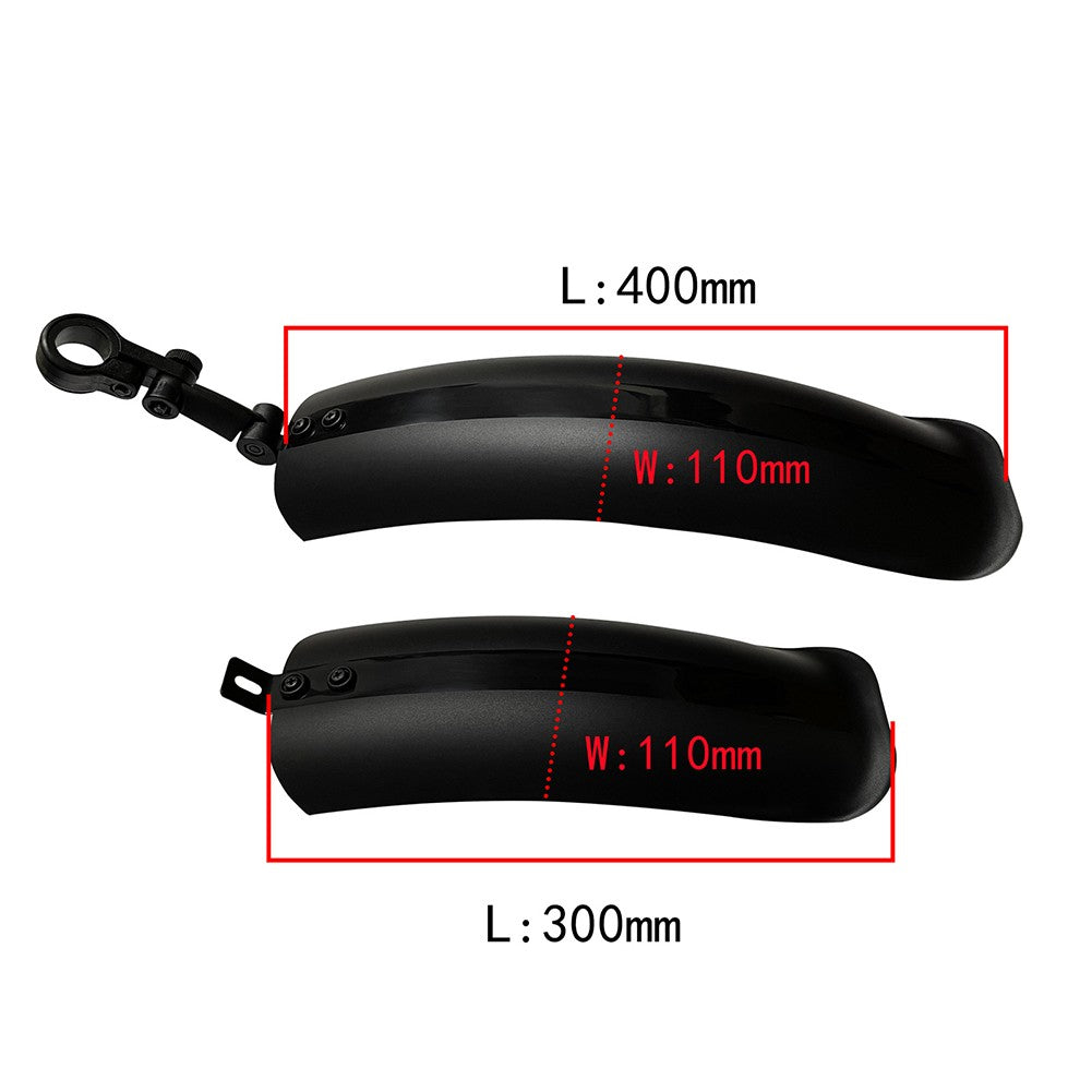 26inch Fat Tire Bike Front Rear Mud Guard Fenders G286754